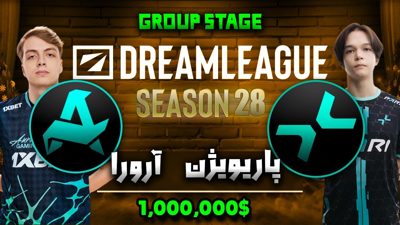 💥آرورا - پاریویژن: دریم لیگ فصل 28 مرحله گروهی |Aurora vs Parivision Dream League 28💥