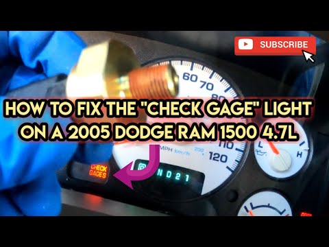 YouTube video about: How to reset check gauges light?
