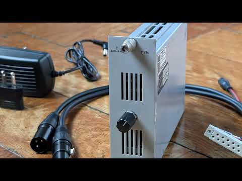 Siemens V274 mic pre rare with video! image 8