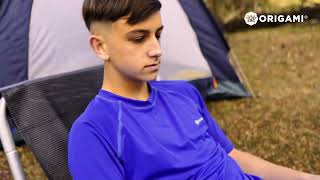 Video de Reposera Origami desarmable Aluminio