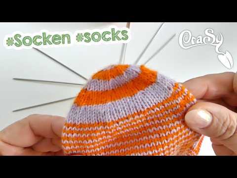 This lace is a must-know for sock knitters: the star lace on the addiCraSyTrio