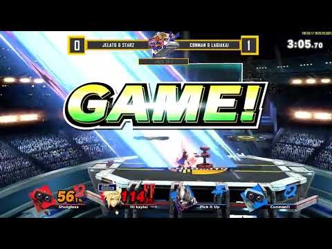 Regular Bairs #367 - SSBU Doubles - Losers Semis - Jelato & StarZ vs. Conman & Lagiakai