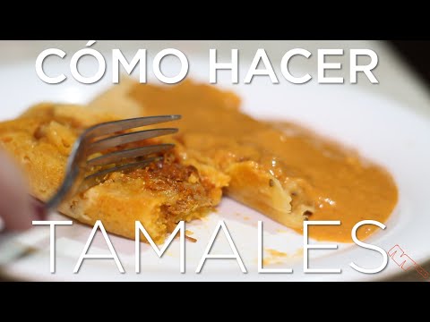 ¿Cómo hacer TAMALES de CARNE con CHILE estilo SONORA? | Moistern | Fácil y Rápido