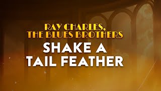 Ray Charles, The Blues Brothers - Shake a Tail Feather | From the Blues Brothers (Lyrics)