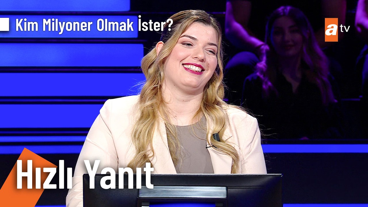Halime Nuray Tunç 300 bin TL değerindeki ağaç sorusuna hızlı yanıt - Kim Milyoner Olmak İster?