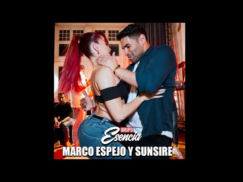 SOCIAL BACHATA DANCE / Marco Espejo y Migle bailando Horoscopo D. /crazy lyon Grupo Esencia EDITION