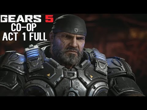 GEARS 5 Campaign CO-OP Walkthrough - ACT 1 Full