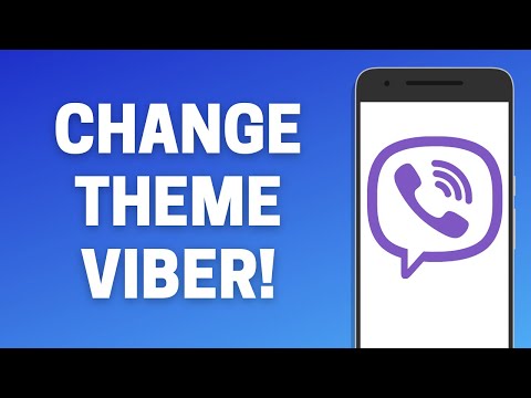How to Change Your Theme in Viber!