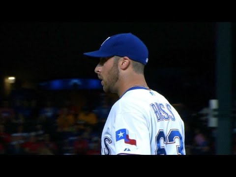 OAK@TEX: Bass tosses four frames of scoreless relief