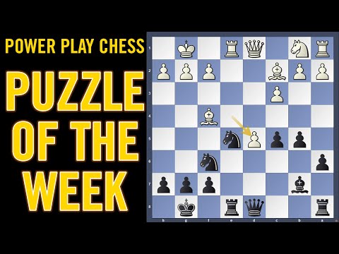 Chess puzzle of the week - Black to play | Hommadov vs Stefansson 2024