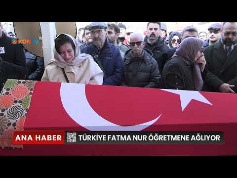 TÜRKİYE FATMA NUR ÖĞRETMENE AĞLIYOR