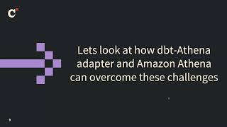 Download the video "Coalesce 2024: Amazon Athena and dbt: Unlocking serverless data transformations"