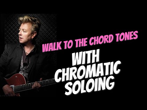 Walk To Those Chord Tones In a I-IV-V Solo! #briansetzer #guitarlesson