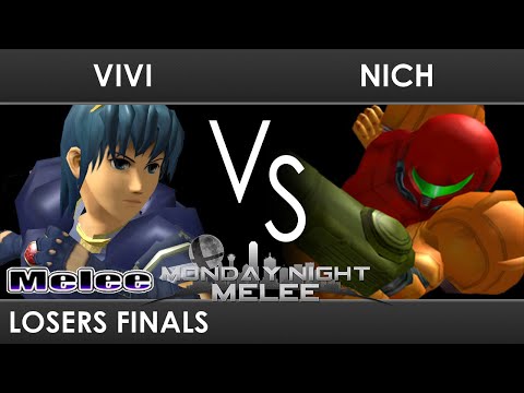 MNM 322 - ViVi (Marth) VS Nich (Samus) - Losers Finals - SSBM Melee