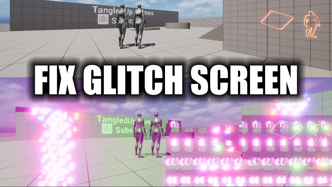 Fix Screen Glitch (UE5 Tutorial)