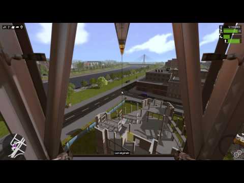 Let's Play Bau-Simulator 2015 #200 - Fliegende Wände zum Ende