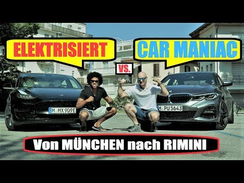 TESLA Model 3 vs. BMW 3er - Der Showdown auf 680km!