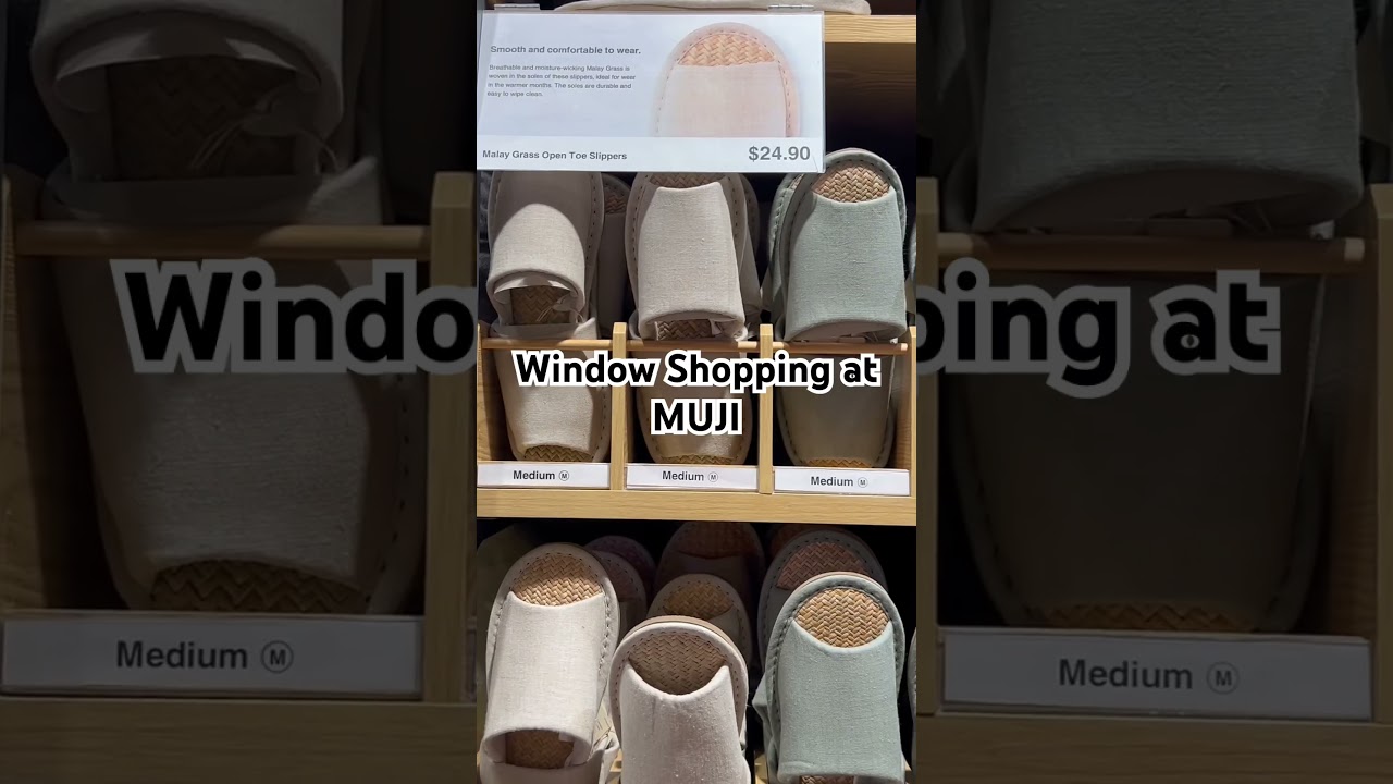 reminder to shop at MUJI for home essentials #muji #shopping