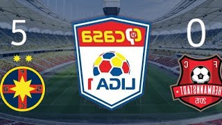 VIDEO - Umilință pentru FC Hermannstadt. Înfrângere cu 5-0 la FCSB 1 video