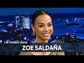Zoe Saldaña On Avatar 3 And Shedding Light On Immigration In The Absence Of Eden The Tonight Show