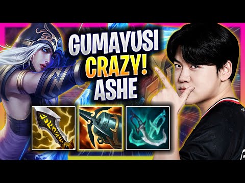 GUMAYUSI CRAZY GAME WITH ASHE! - T1 Gumayusi Plays Ashe ADC vs Jhin! | Season 2025