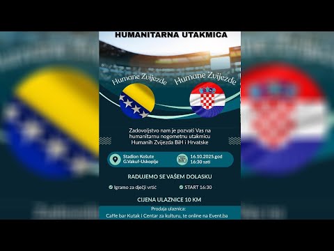 Humanitarna utakmica HZ BiH - HZ Hrvatska