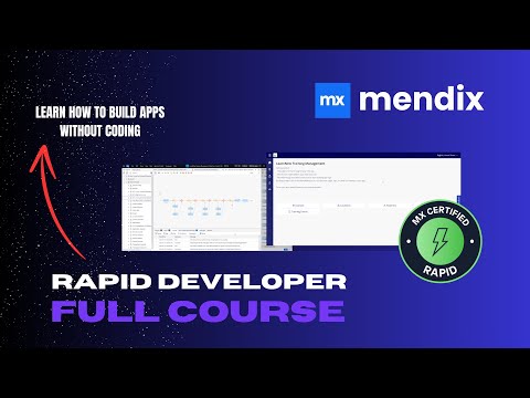 Become a Rapid Developer with Mendix | Beginner Walkthrough (2024)