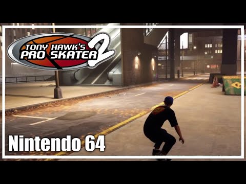 Tony Hawk's Pro Skater 2 100% Nintendo 64 Walkthrough Part 4 (NY City New York)
