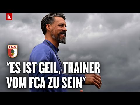 Ihr Auftritt, Herr Wagner: Coole Sprüche und demütige Töne zum Start | FC Augsburg