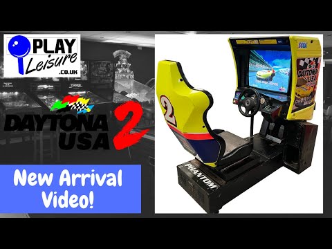 Oooooh Yeah! It's Sega's classic... The Daytona USA 2 Arcade Machine!