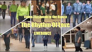 The Rhythm Of Love Linedance Video-Flashmob with even more  Dance Friends. by Ole Jacobson &amp; Nina K.