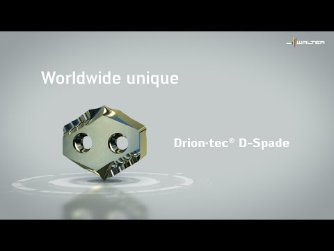 Drion·tec® D-Spade D5142 - Double-sided exchangeable-tip drill
