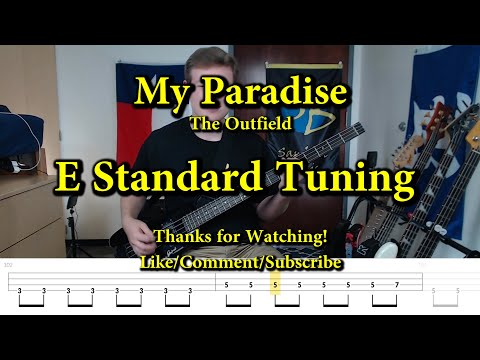 My Paradise - The Outfield (Bass Cover with Tabs)