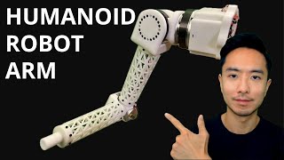 I Built a Humanoid Robot Arm with Harmonic Robot Actuators! (MyActuator RH Series)