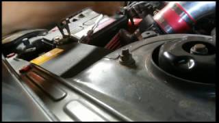 DIY tiburon V6 starter change