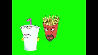 Master Shake "why is anything anything?" Aqua Teen Hunger Force s1e1 green screen