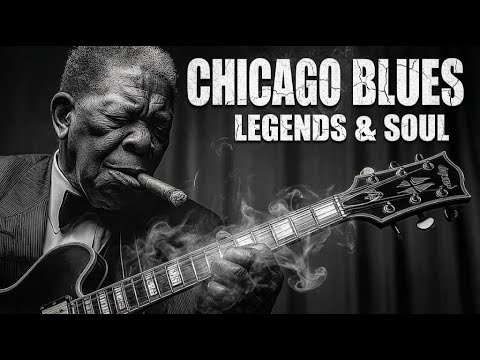 Slow Blues Radio 24/7 📻 Chicago Nights & Soulful Guitar Vibes