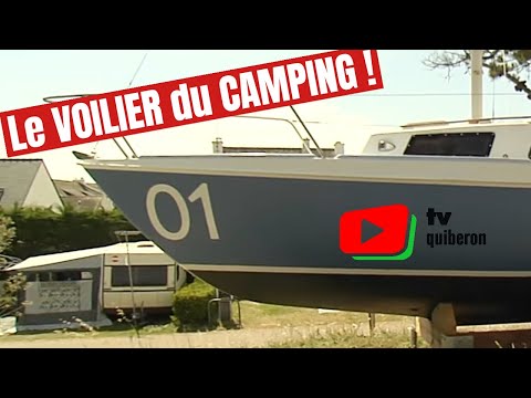 QUIBERON   |  Un Voilier au Camping du Goviro   |  TV Quiberon 24/7