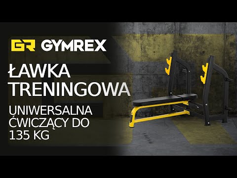 Video - Ławka treningowa - uniwersalna - 135 kg