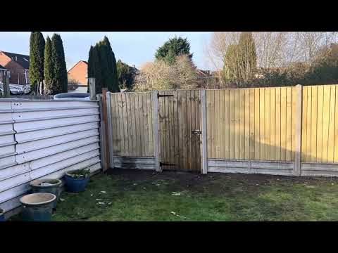 Bosley's Fencing and Gardening Maintenance video.