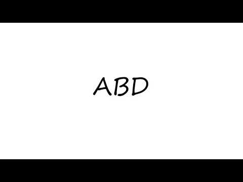 How to Pronounce ABD?
