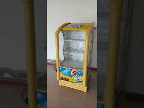 Open front air curtain impulse multideck display showcase cooler fridge chiller