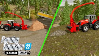 Easiest Way To Collect Gravel | Farming Simulator 22