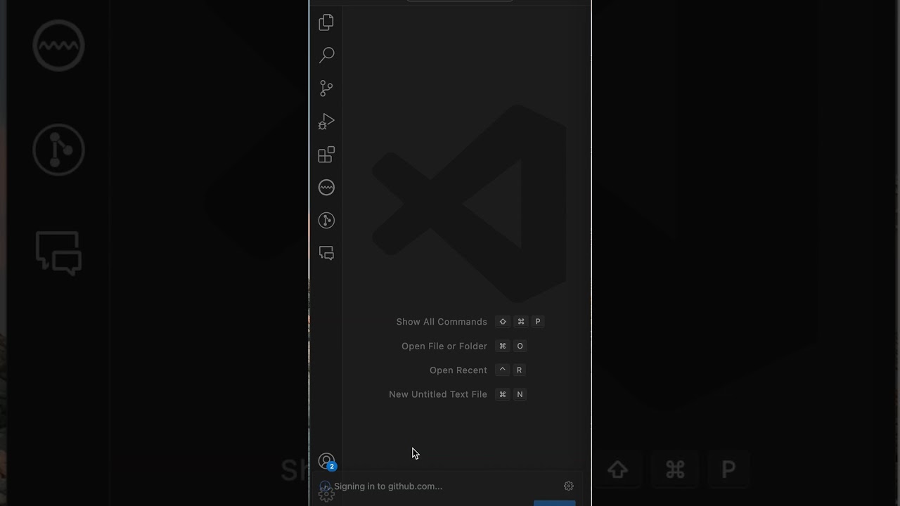 connect github account to vscode #vscode #github #vscotutorial #vscodeextensions #sync #account
