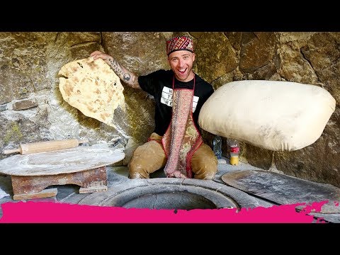 Baking ARMENIAN LAVASH + Touring Geghard Monastery & Temple of Garni | Garni, Armenia