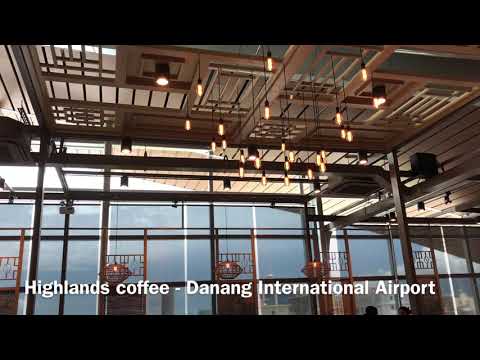 Café Highlands no Aeroporto Internacional de Danang