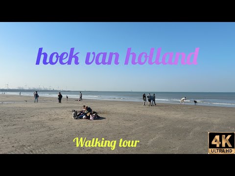 Hoek van Holland Walking Tour | [4K] | Dutch Coastal Beauty & Historic Landmarks 🇳🇱