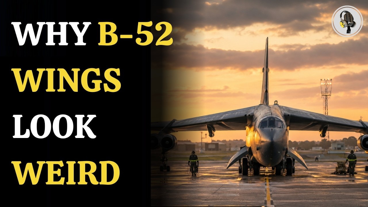 Why The B-52's Unusual Wings Are An Engineering Masterpiece | WION Podcast