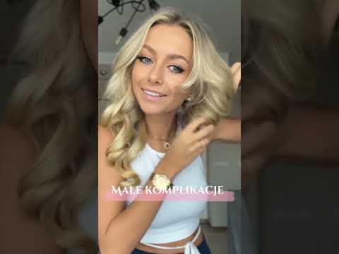 Robię loki na wałek ✨🌸 #shorts