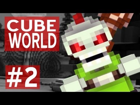 Cube World Gameplay: STEALING PUMPKINS w/ Ze - Ep. 2